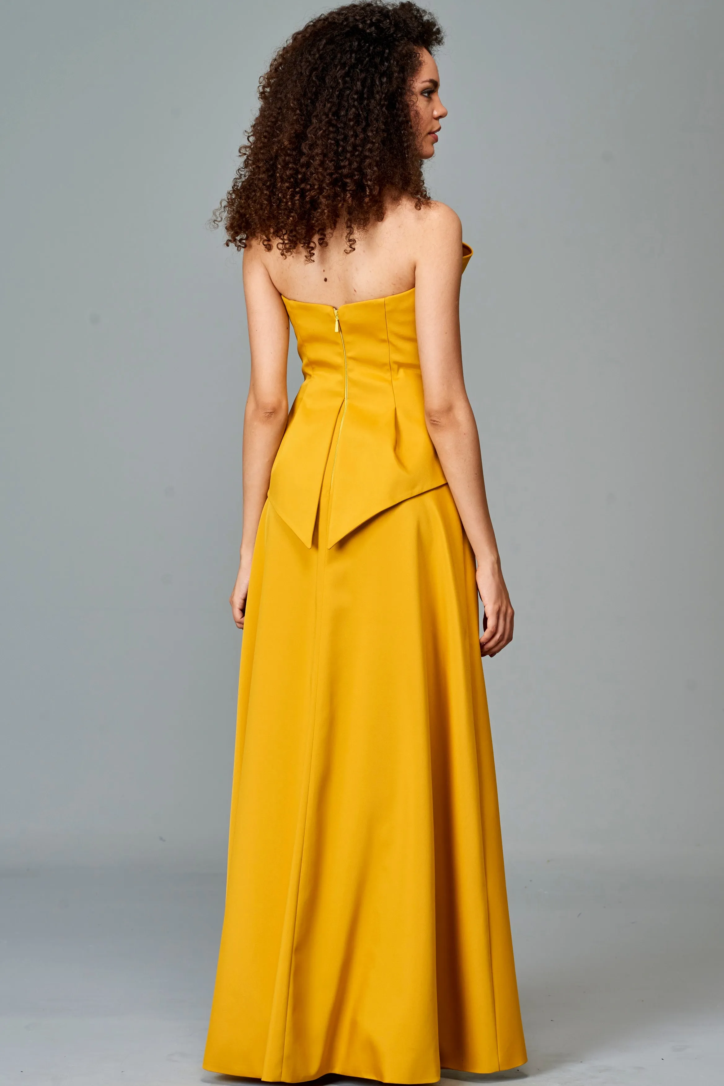 Structured Long Dress