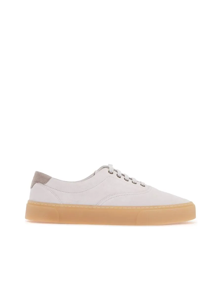 Suede Laceup Sneakers