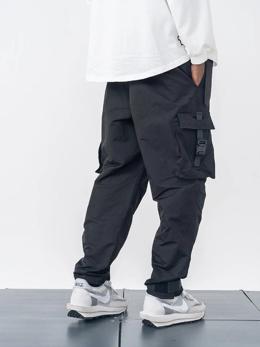 Tactical Buckle Cargo Pants