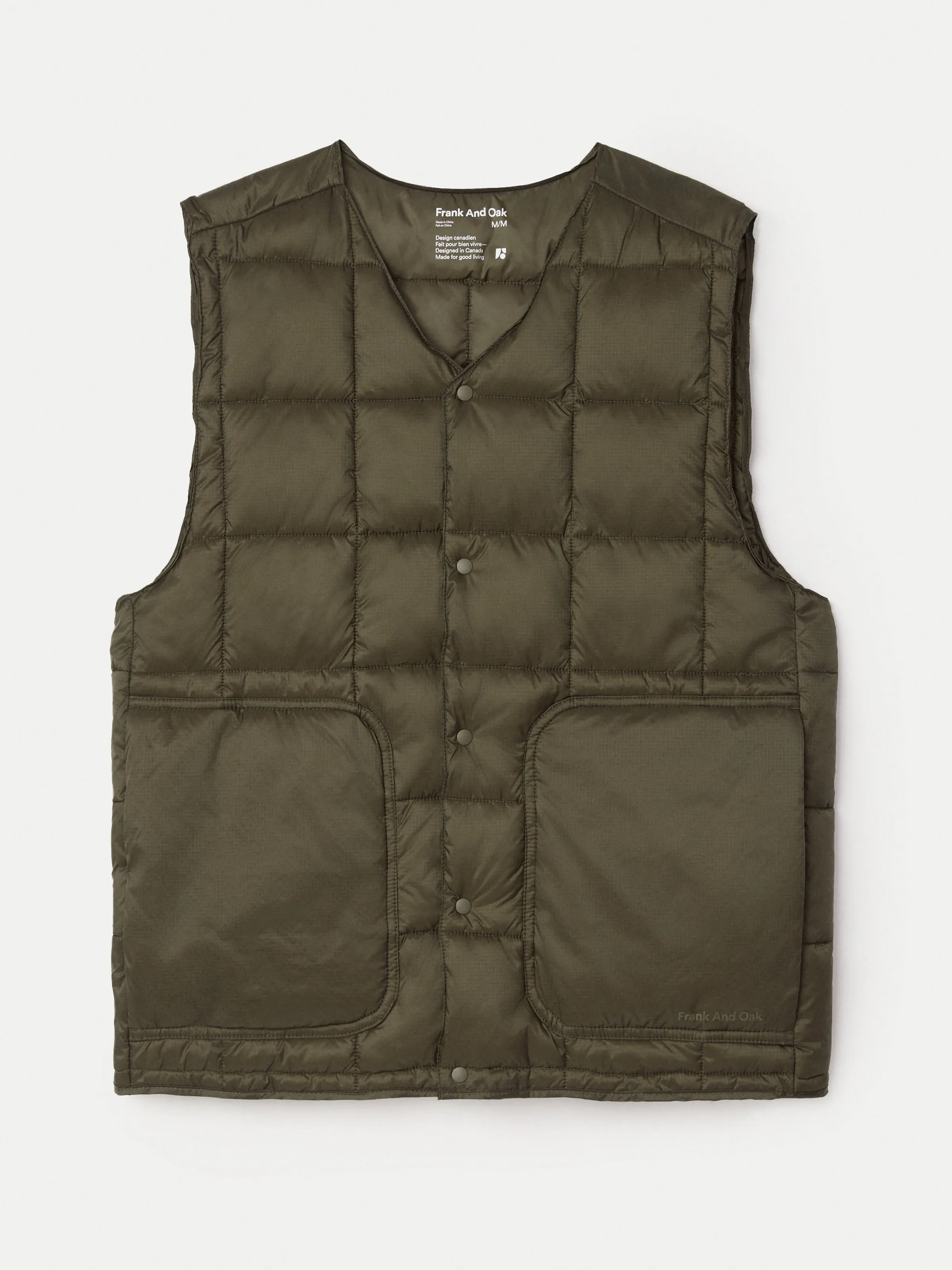 The Aero Packable Vest in Tuscany Green