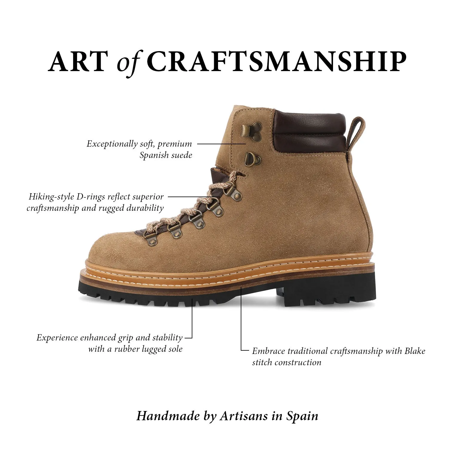 The Freya Boot in Beige