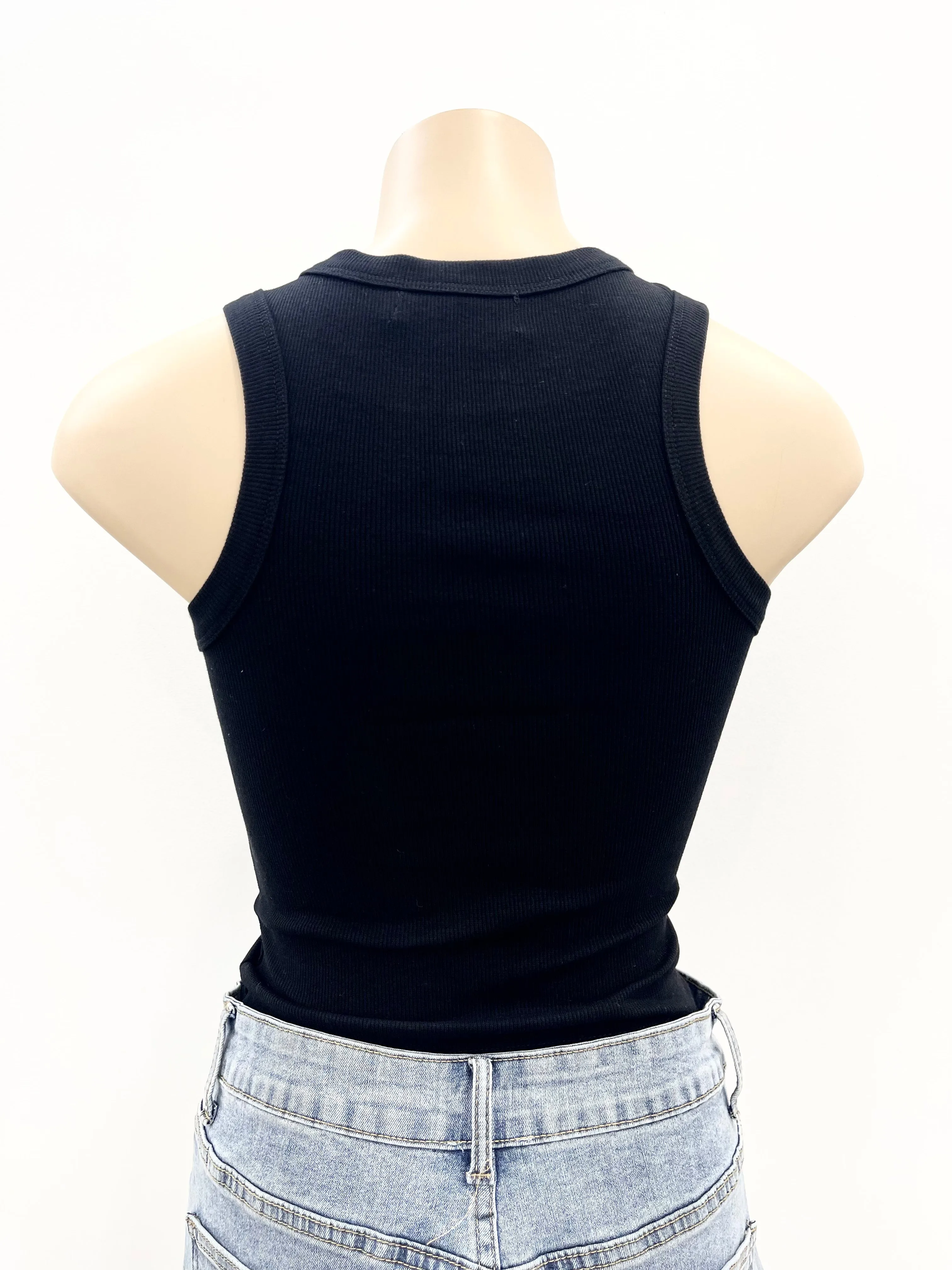 The Lane Tank -  Black