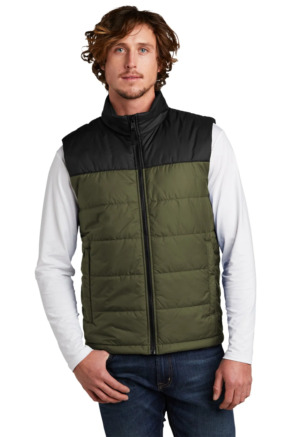 The North Face Everyday Insulated Vest Burnt Olive Green