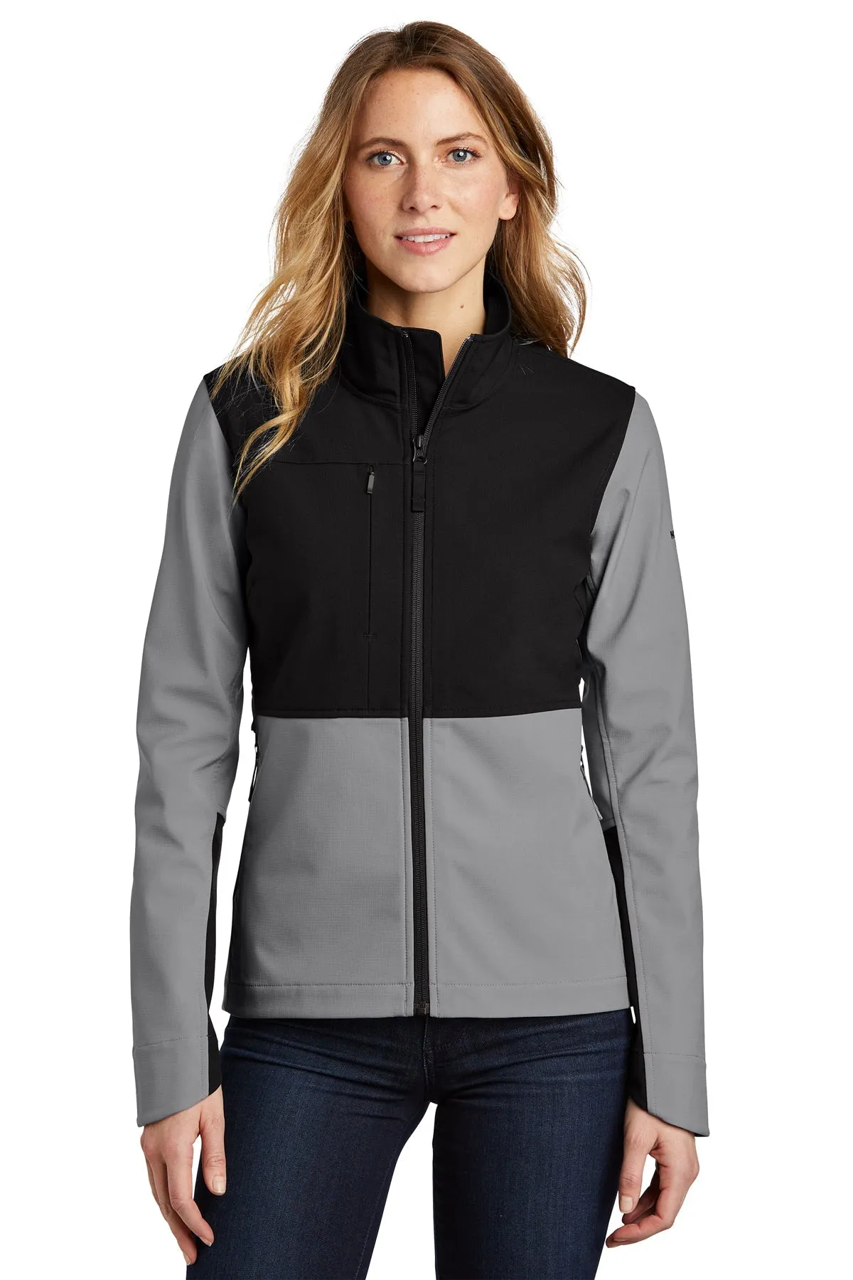 The North Face Ladies Castle Rock Soft Shell Jacket Mid Grey