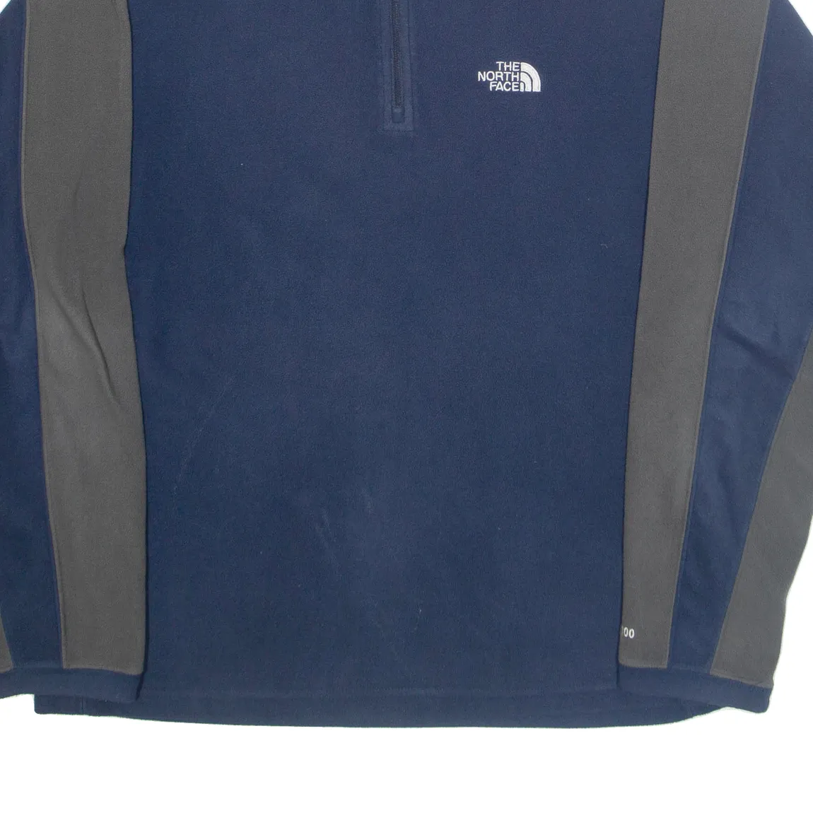 THE NORTH FACE Mens Fleece Blue 1/4 Zip M