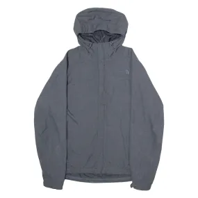 THE NORTH FACE Mens Jacket Grey Hooded Herringbone M