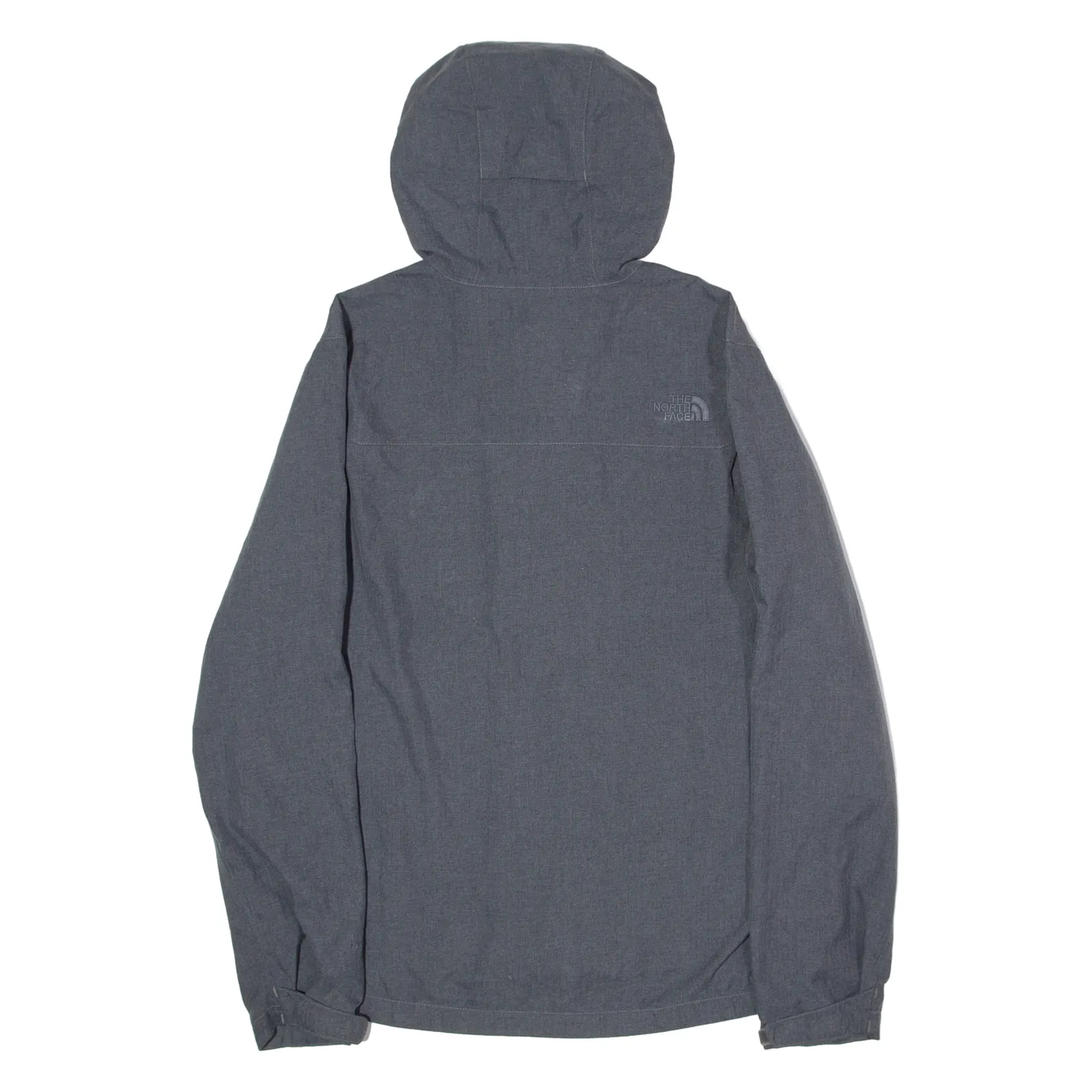 THE NORTH FACE Mens Jacket Grey Hooded Herringbone M