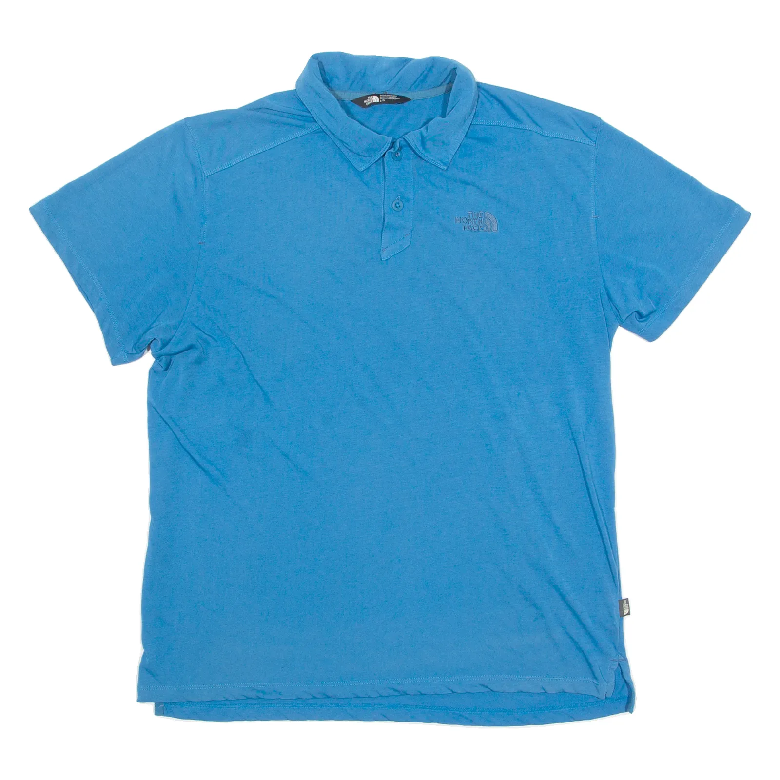 THE NORTH FACE Mens Polo Shirt Blue L