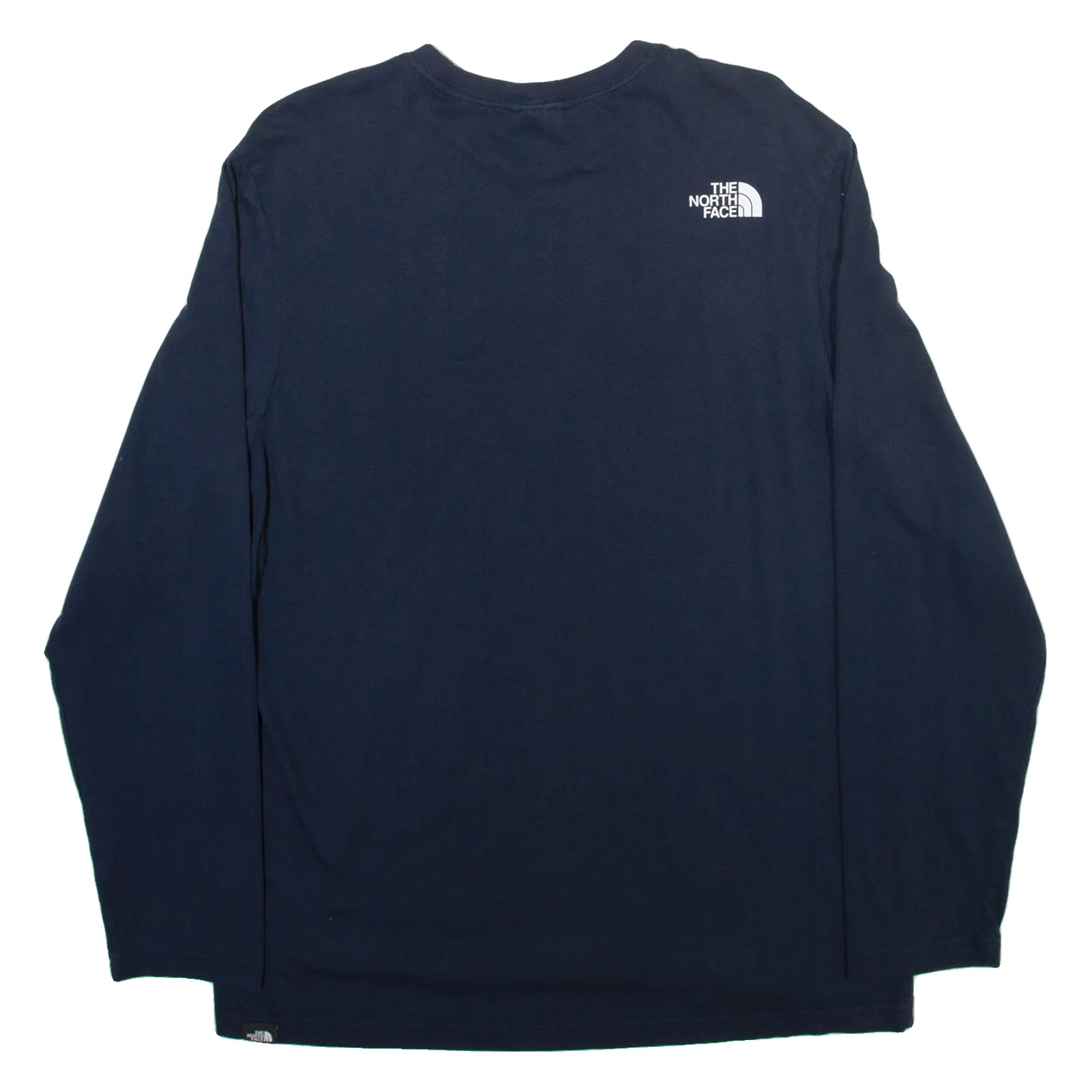 THE NORTH FACE Mens T-Shirt Blue Long Sleeve L