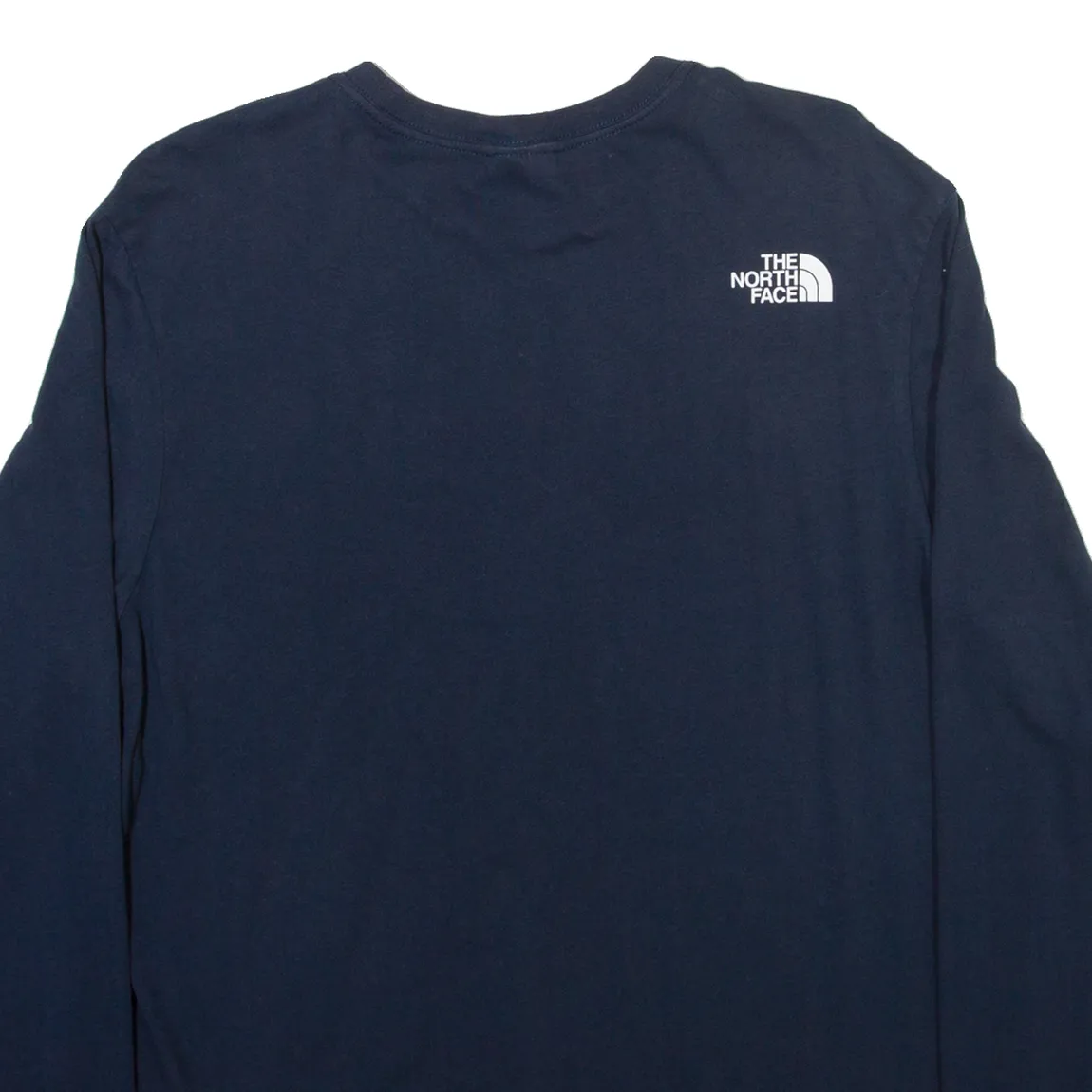 THE NORTH FACE Mens T-Shirt Blue Long Sleeve L