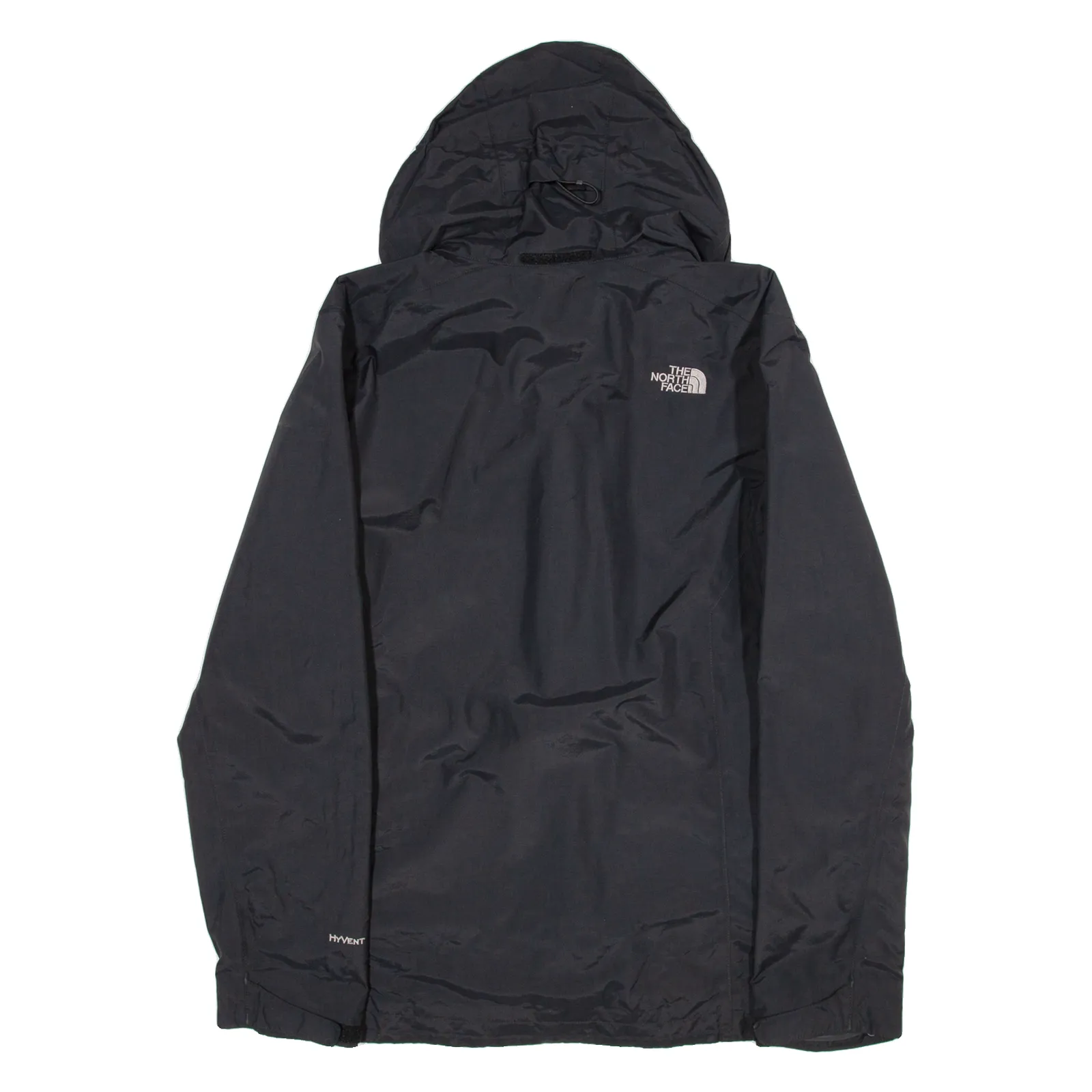 THE NORTH FACE Mesh Lined Mens Jacket Black Nylon Hooded M