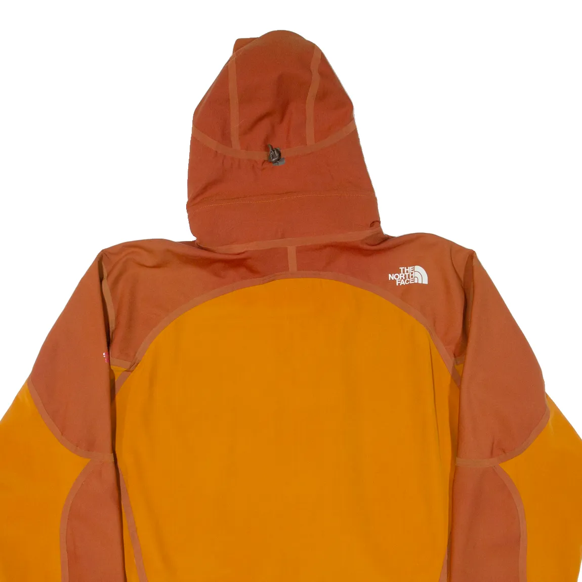 THE NORTH FACE Summit Series Mens Rain Jacket Orange Hooded XL