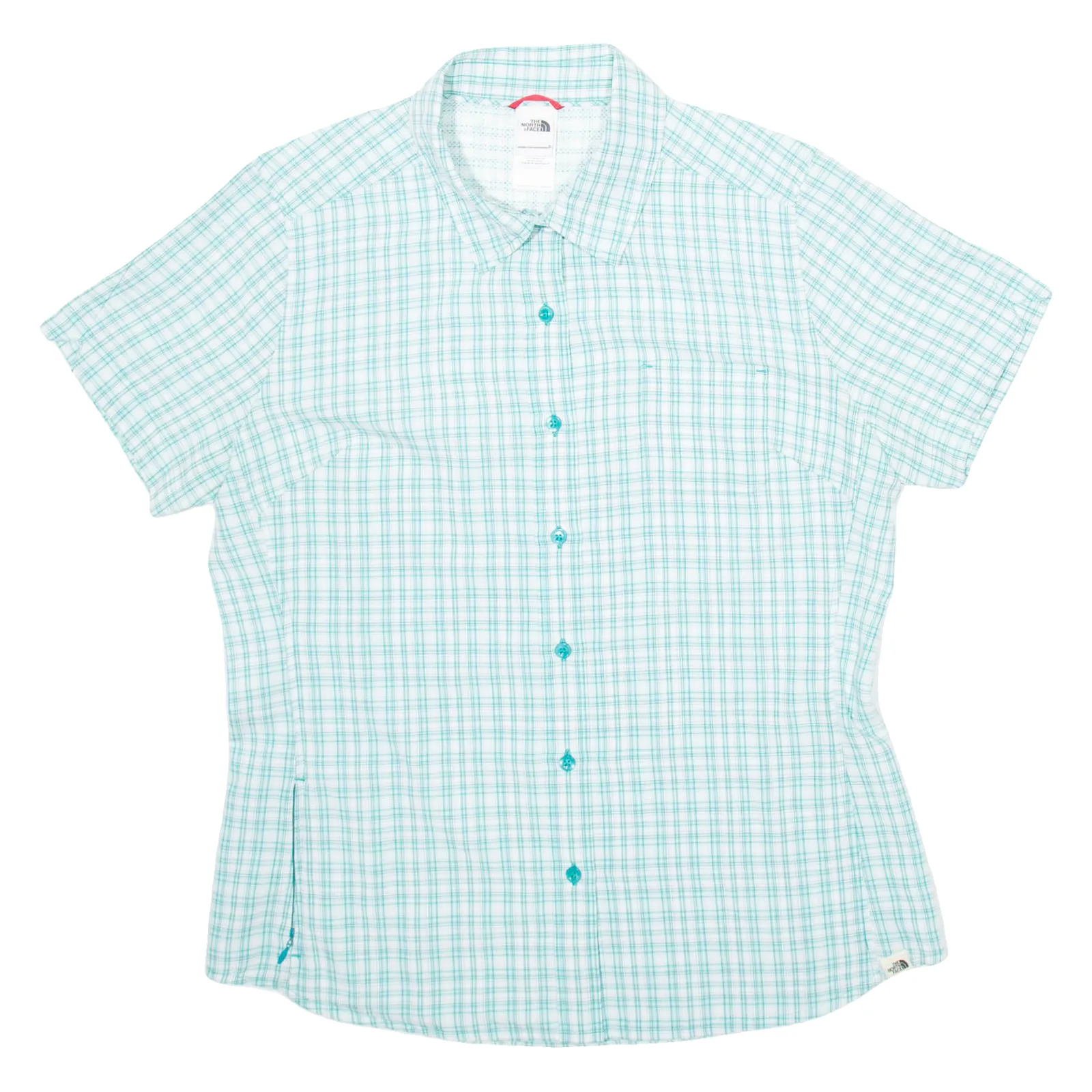 THE NORTH FACE Womens Shirt Blue Check L