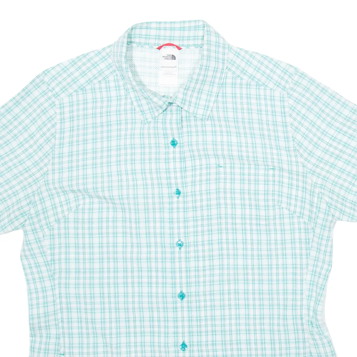 THE NORTH FACE Womens Shirt Blue Check L