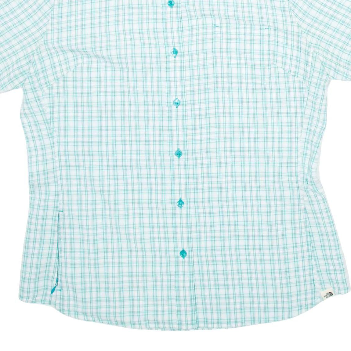 THE NORTH FACE Womens Shirt Blue Check L