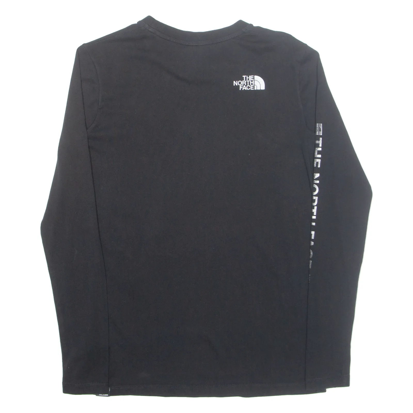 THE NORTH FACE Womens T-Shirt Black Long Sleeve XS