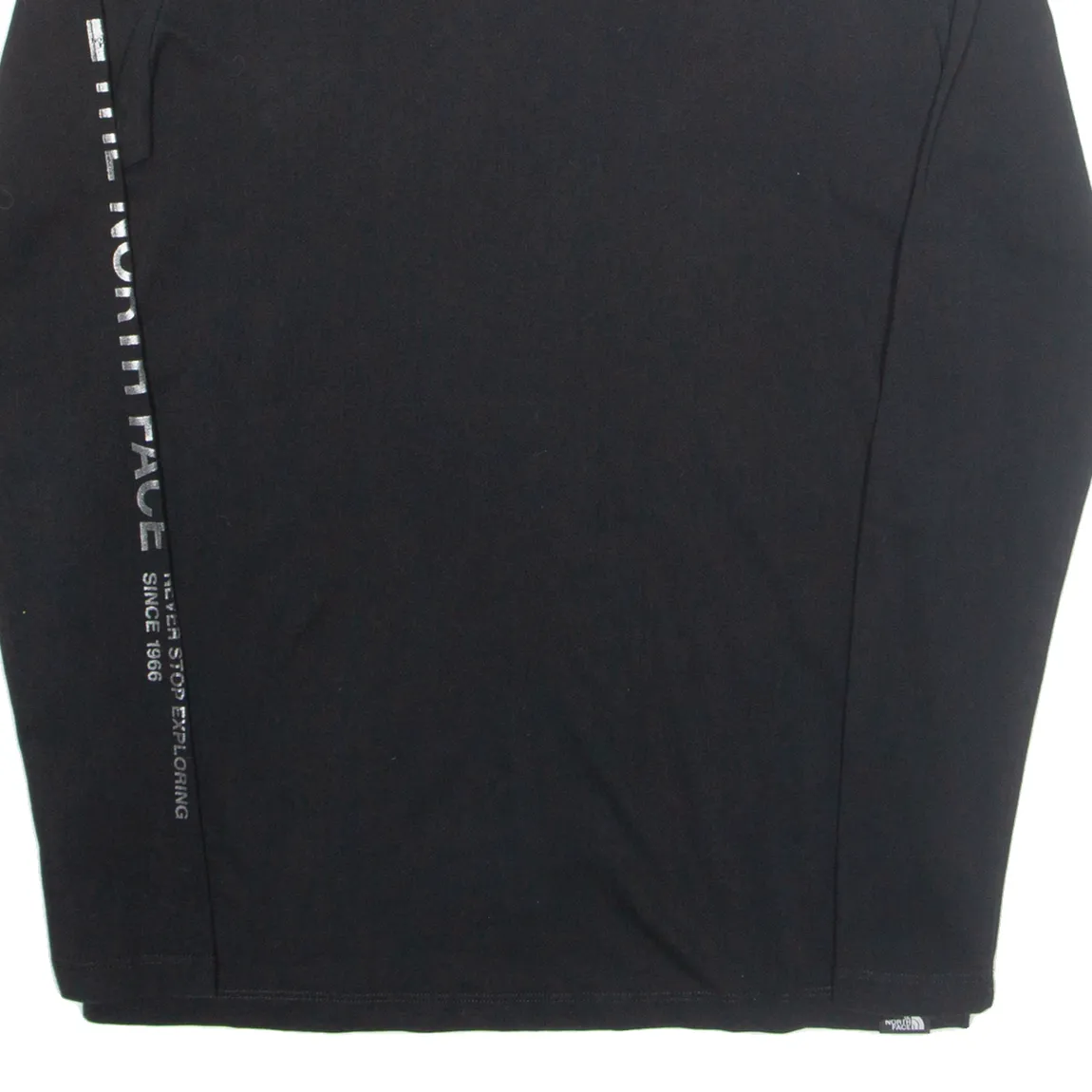 THE NORTH FACE Womens T-Shirt Black Long Sleeve XS