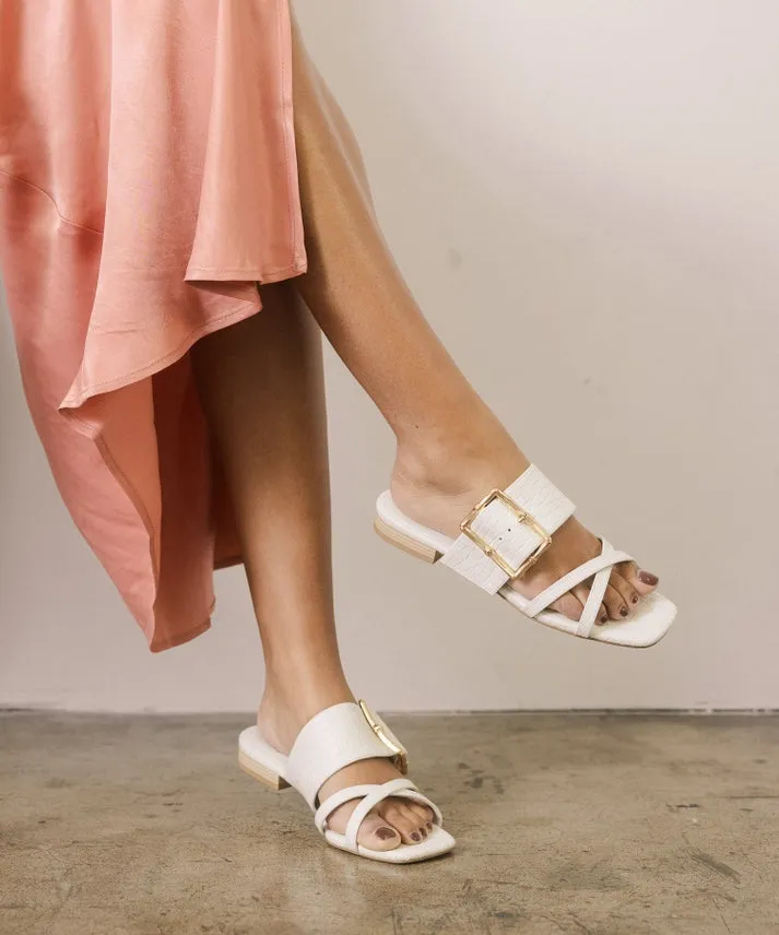 The Penny | Summer Sandals with Buckle Detail