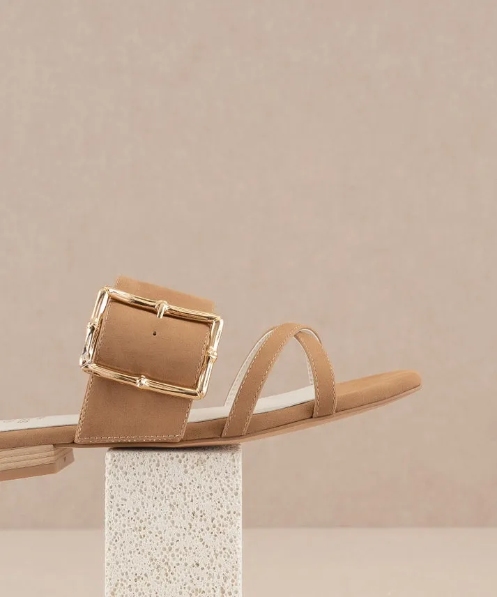 The Penny | Summer Sandals with Buckle Detail