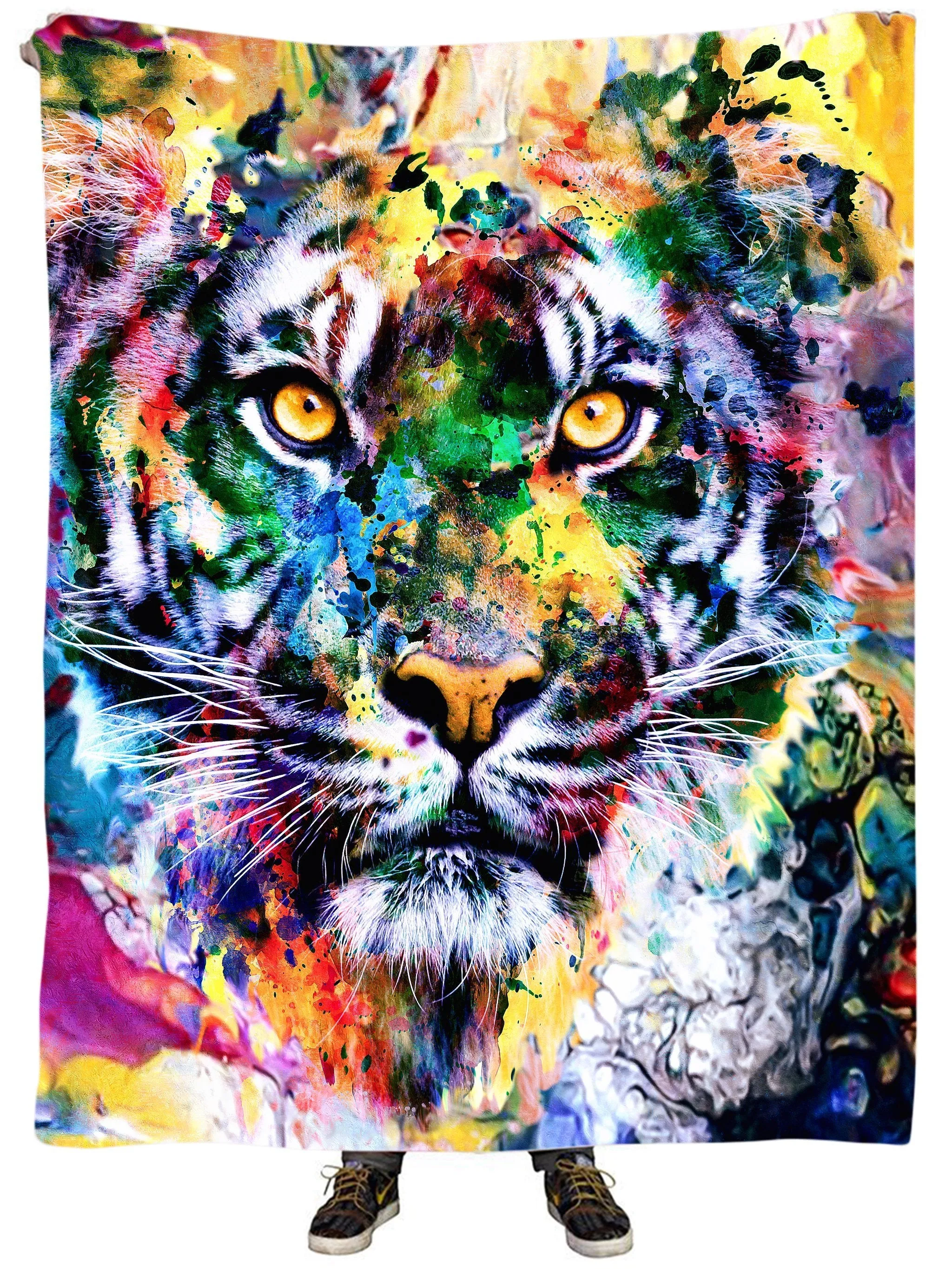 Tiger Plush Blanket