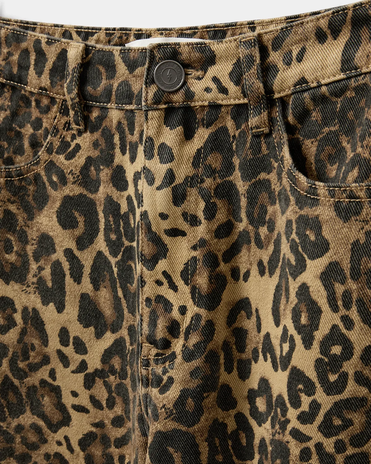 TOKYOSW JEANS - Leopard