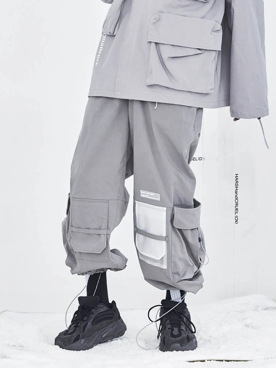 TPU Pocket Loose Cargo Pants