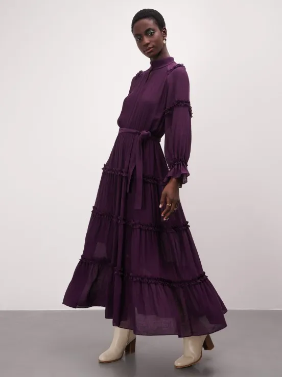 Translucent long dress