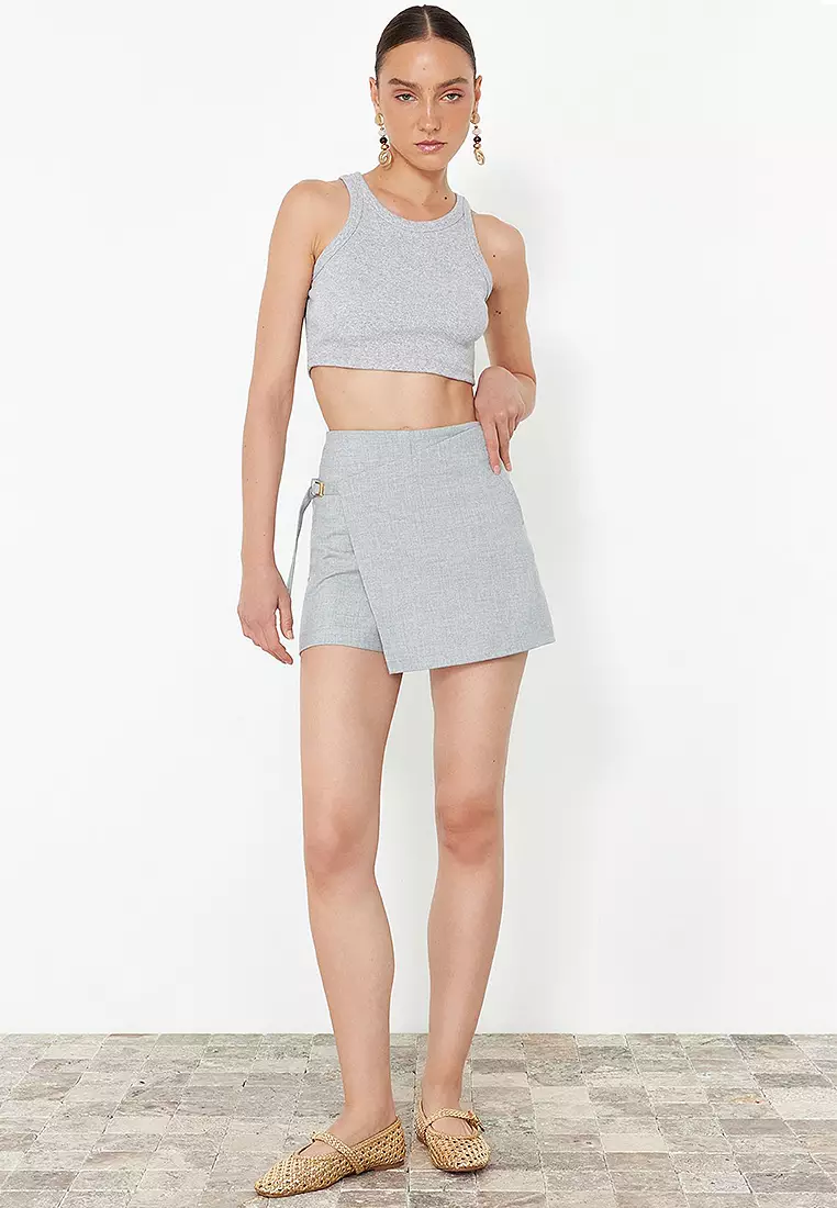 Trendyol Grey Shorts