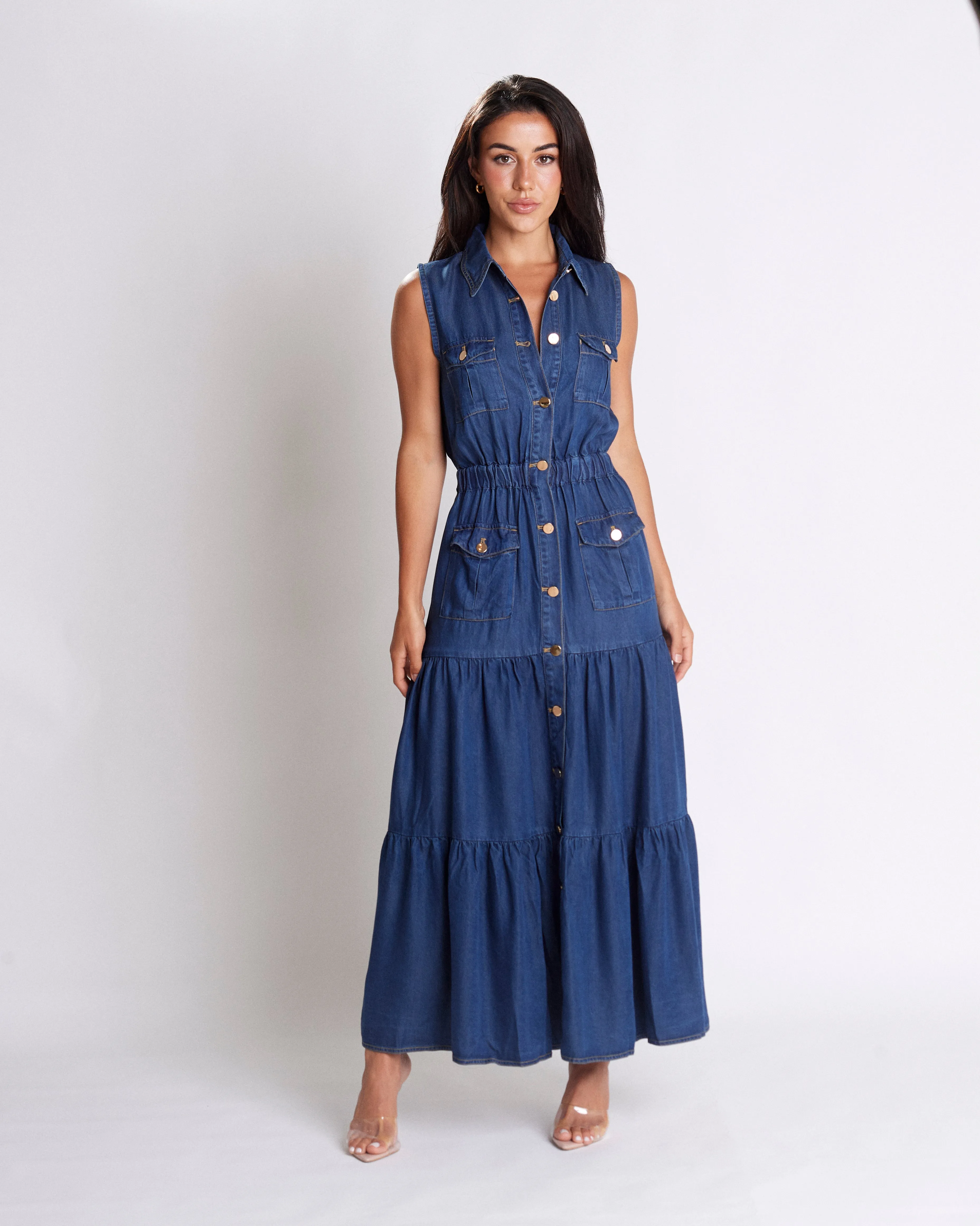 Triana Denim Dress