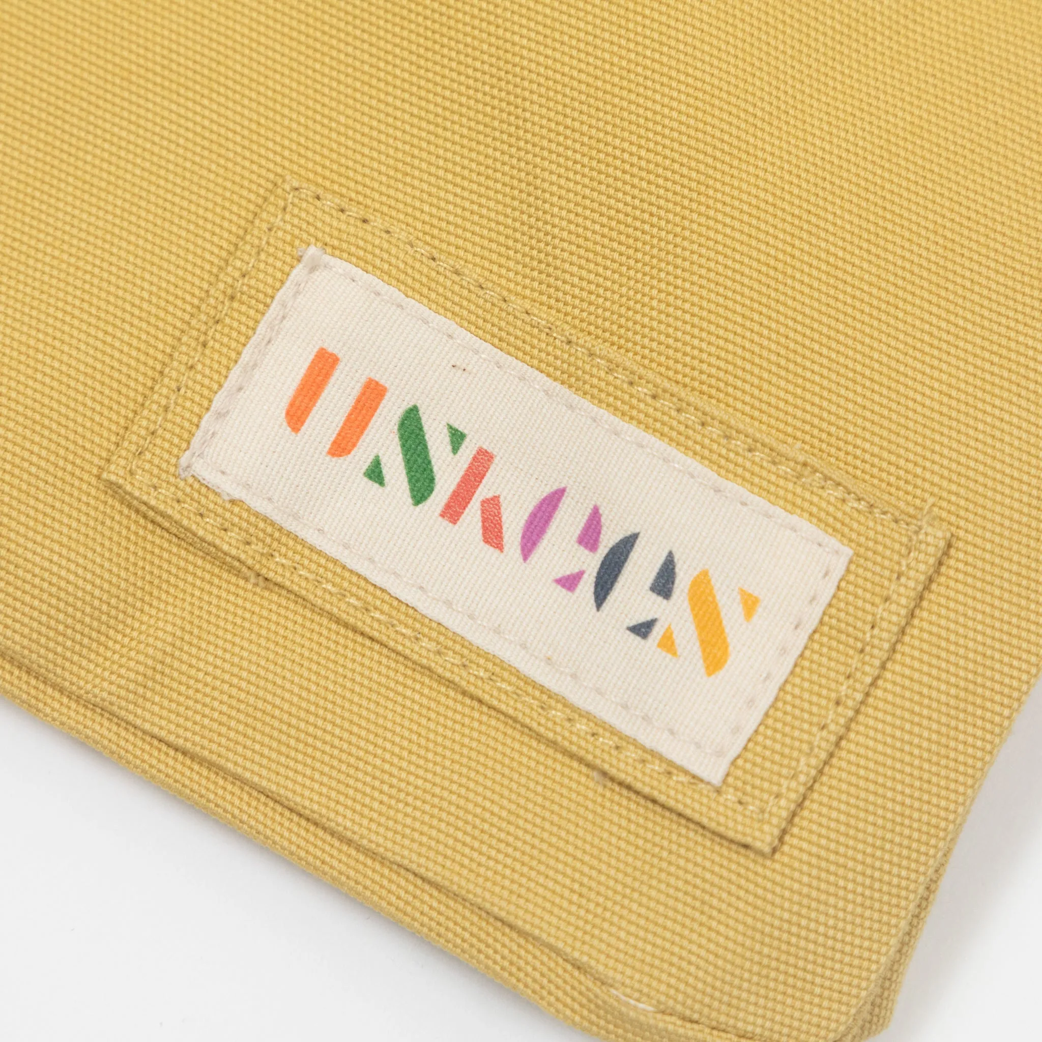 USKEES USKEES Small Organic Cotton Tote Bag in LIGHT YELLOW