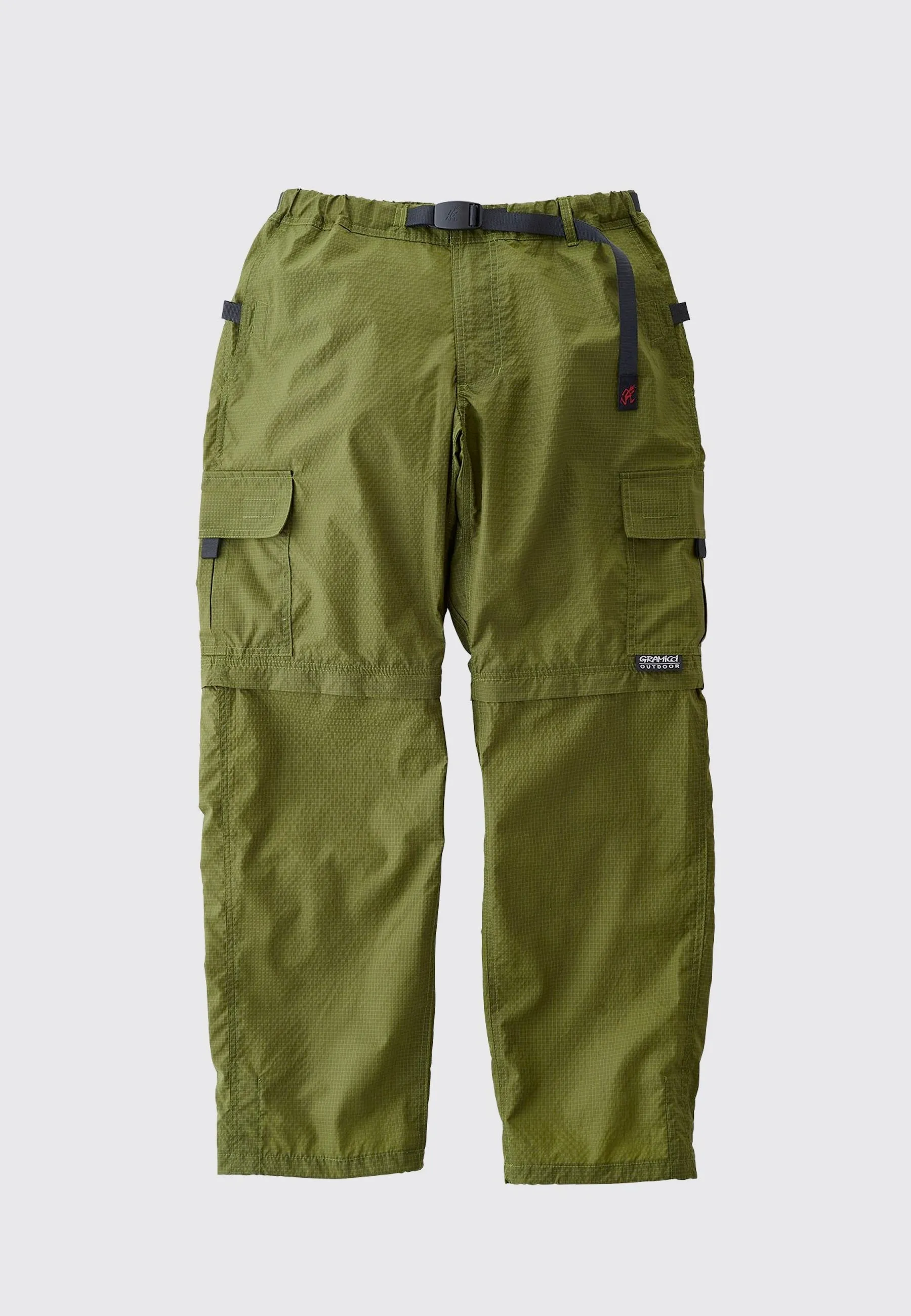 Utility Zip Off Cargo Pants - army green