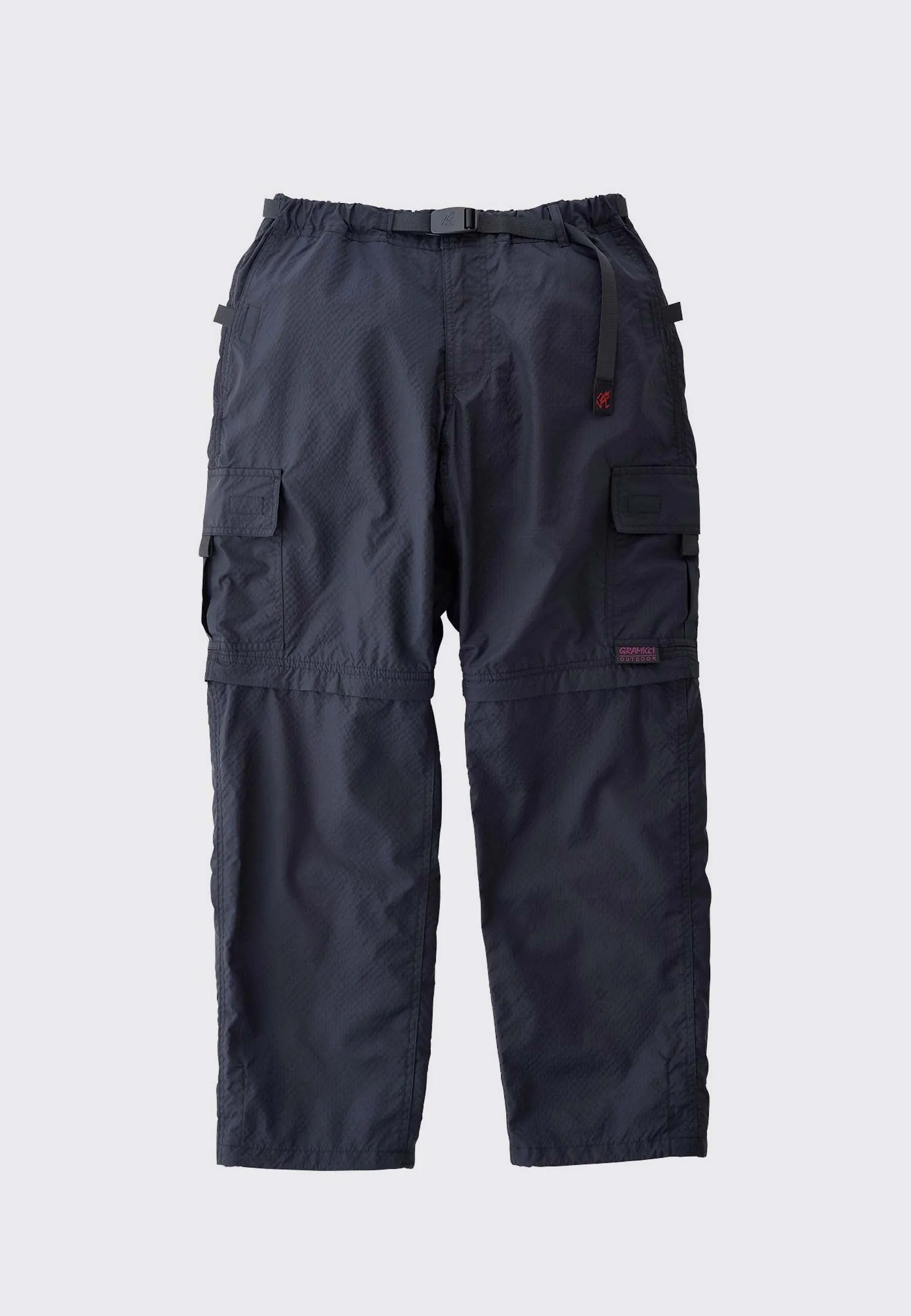 Utility Zip Off Cargo Pants - black