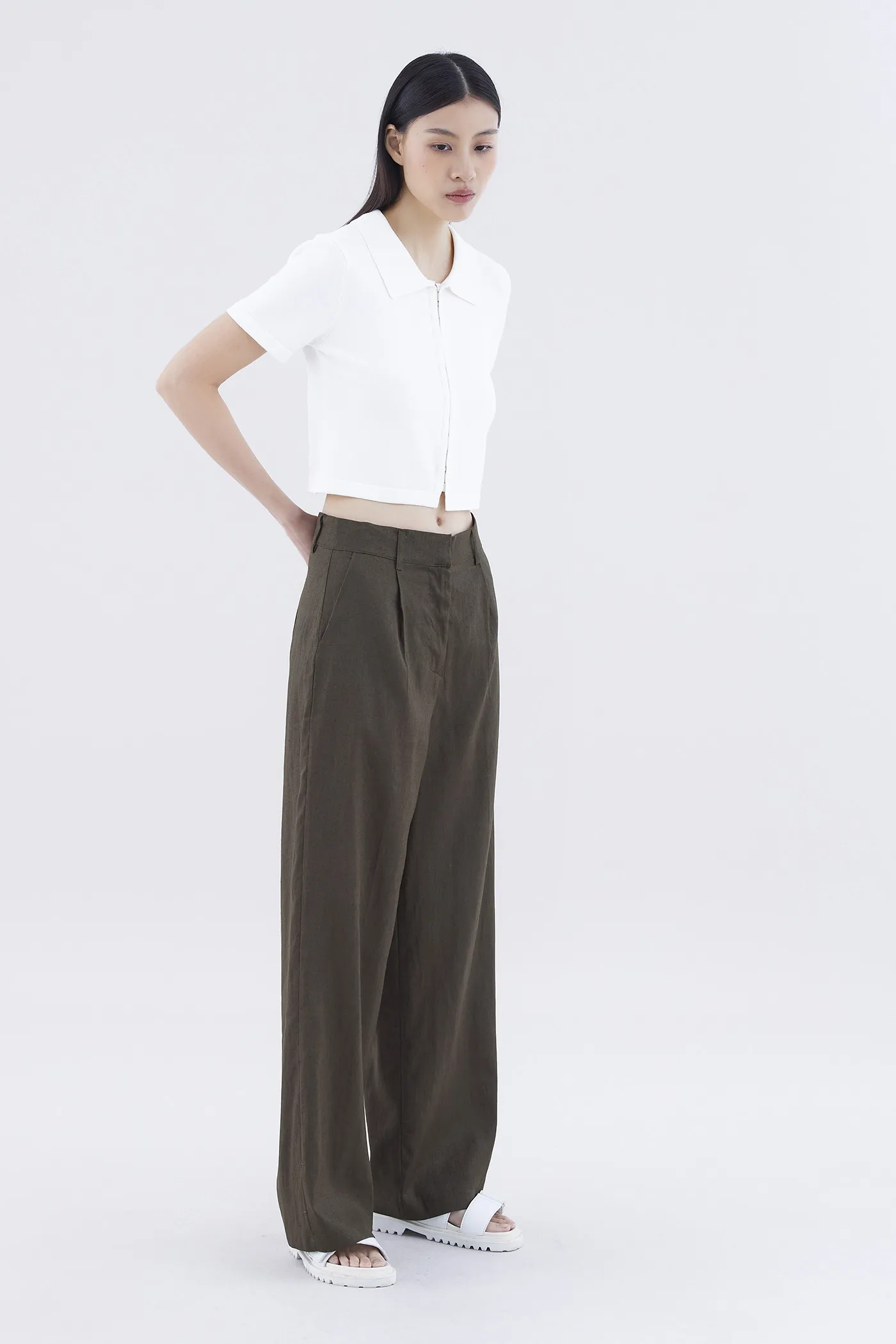 Valira Polo Crop Tee
