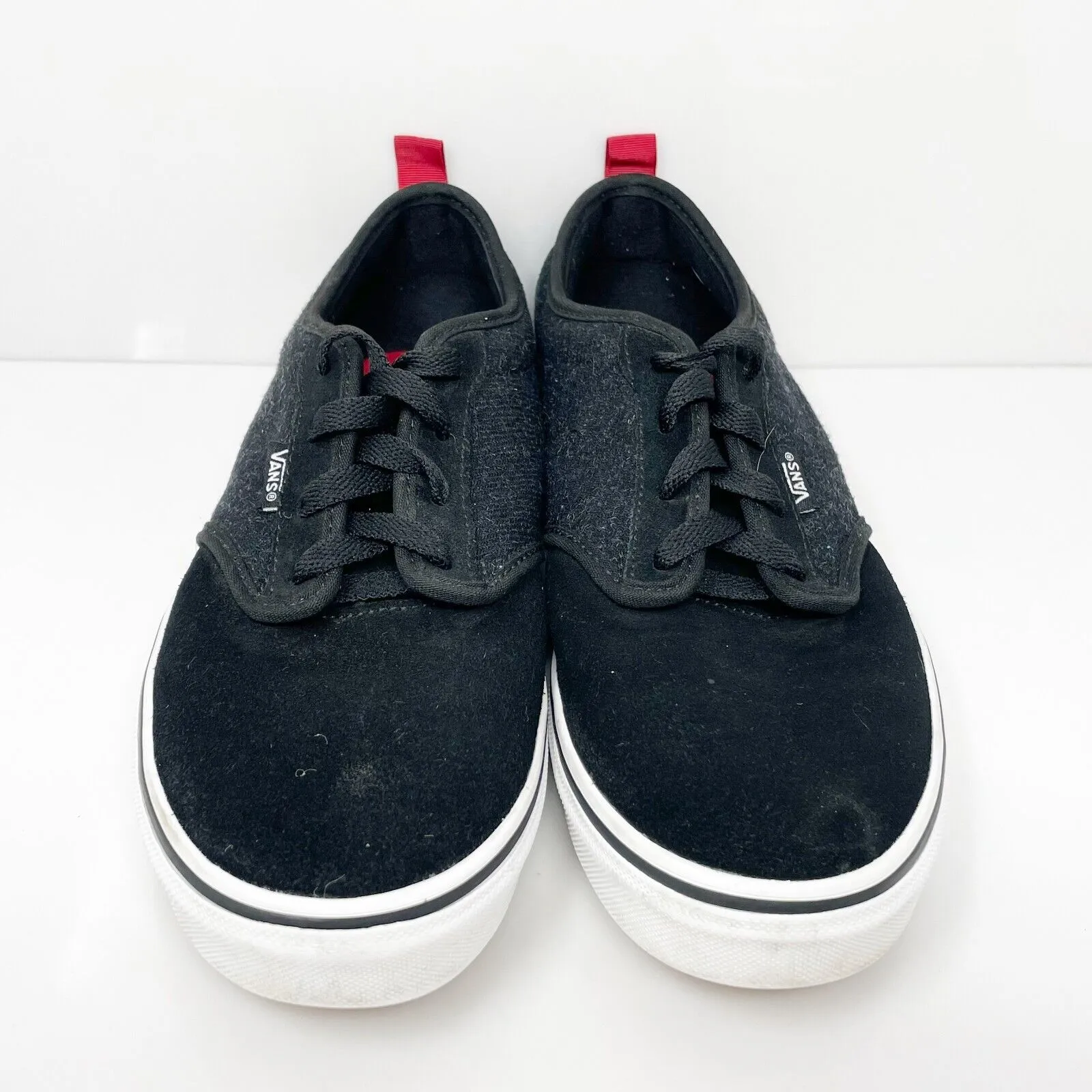 Vans Boys Atwood 500714 Black Casual Shoes Sneakers Size 7