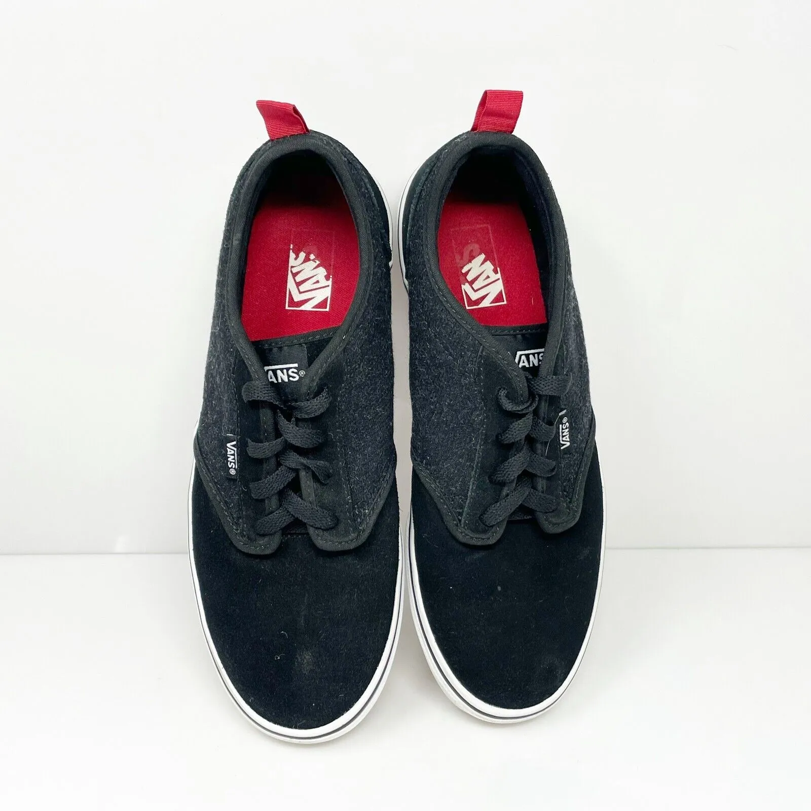 Vans Boys Atwood 500714 Black Casual Shoes Sneakers Size 7