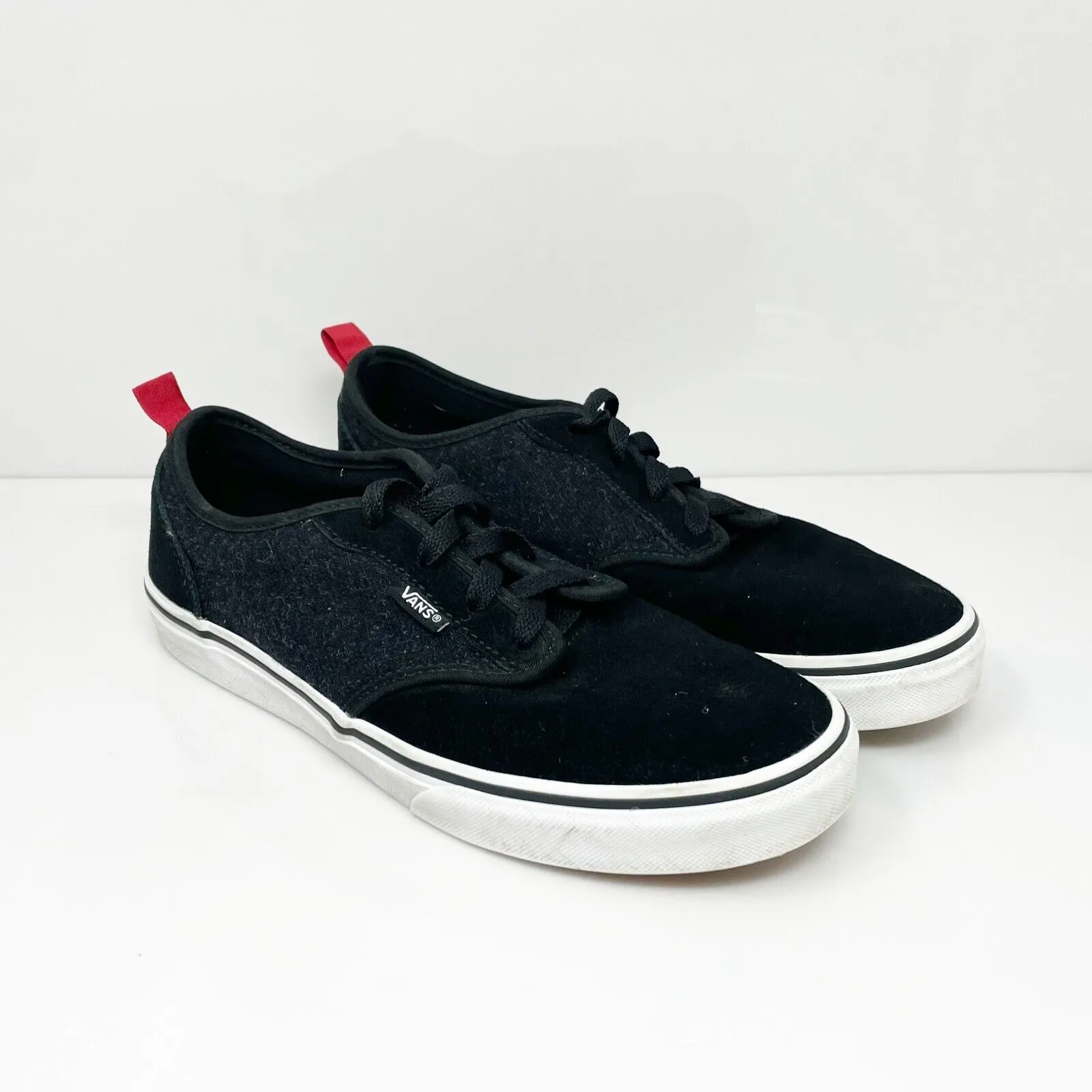 Vans Boys Atwood 500714 Black Casual Shoes Sneakers Size 7