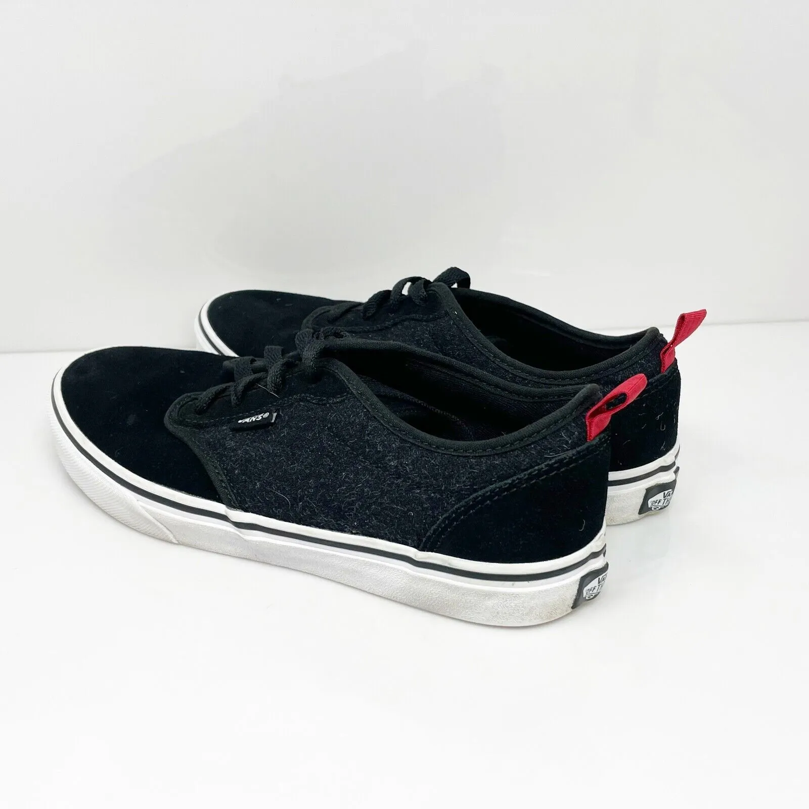 Vans Boys Atwood 500714 Black Casual Shoes Sneakers Size 7