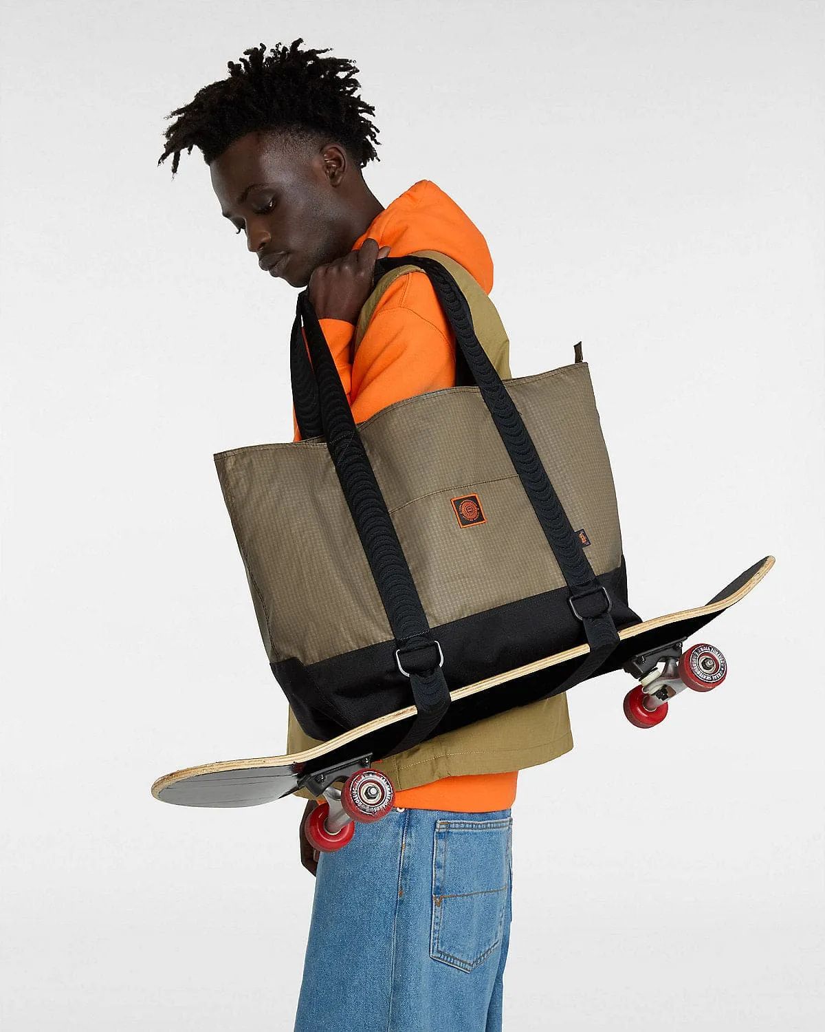 Vans X Spitfire Wheels | Tote Bag - Canteen