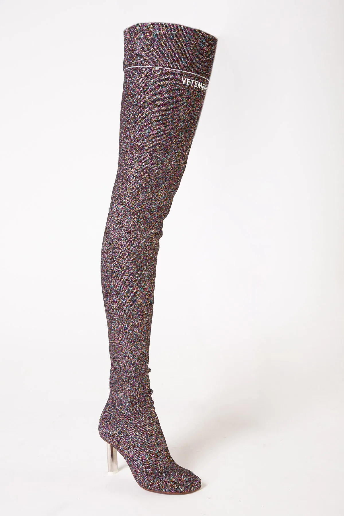 VETEMENTS | OVER THE KNEE SOCK BOOTS