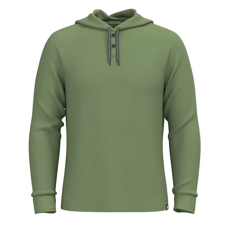 Waffle Henley Hoodie (Men's)