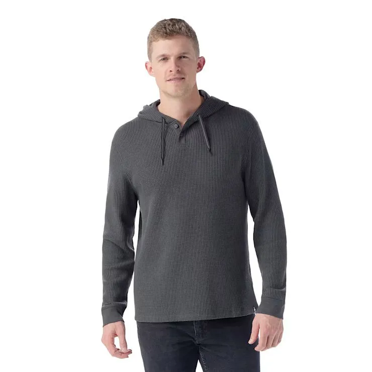 Waffle Henley Hoodie (Men's)