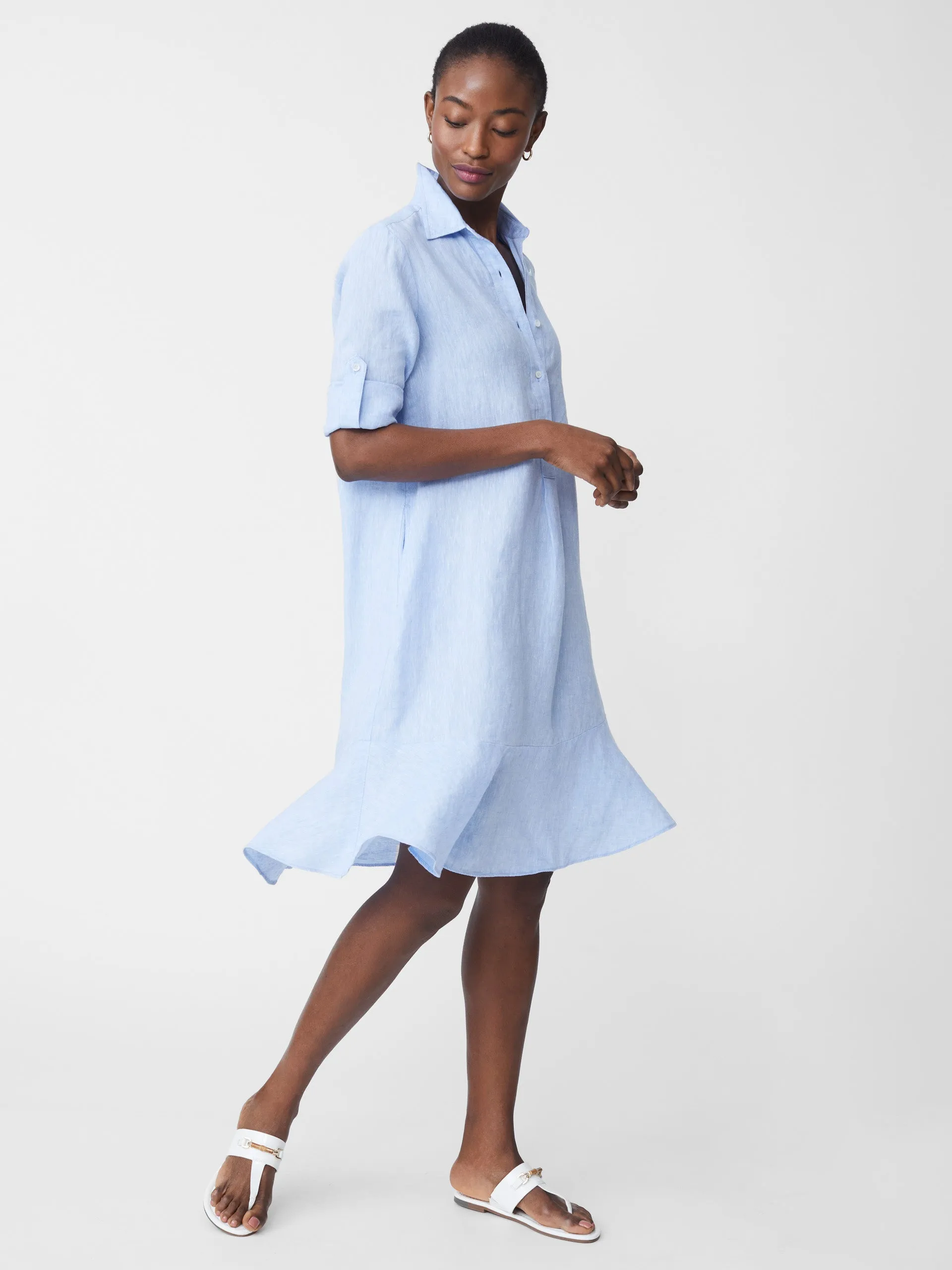 Wellesley Linen Dress