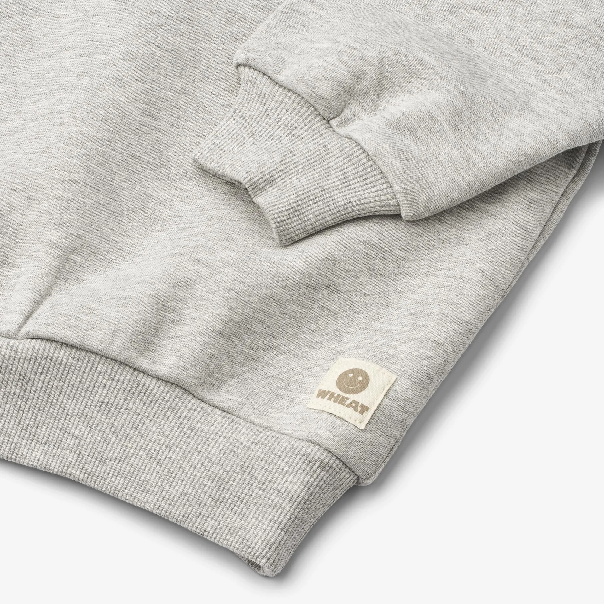 Wheat x Pernille Teisbk | Hoodie Bonno - grey melange