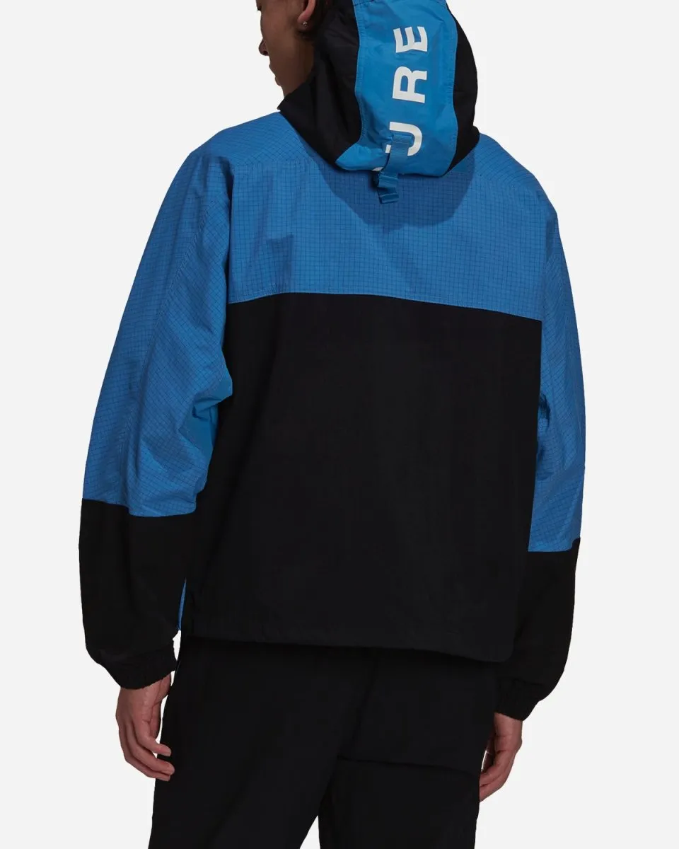 Windbreaker - Black/Blue