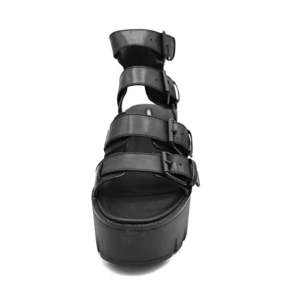 Windsor Smith W' Preslee Black Sandals