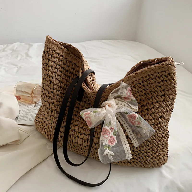 Woven Beach Tote