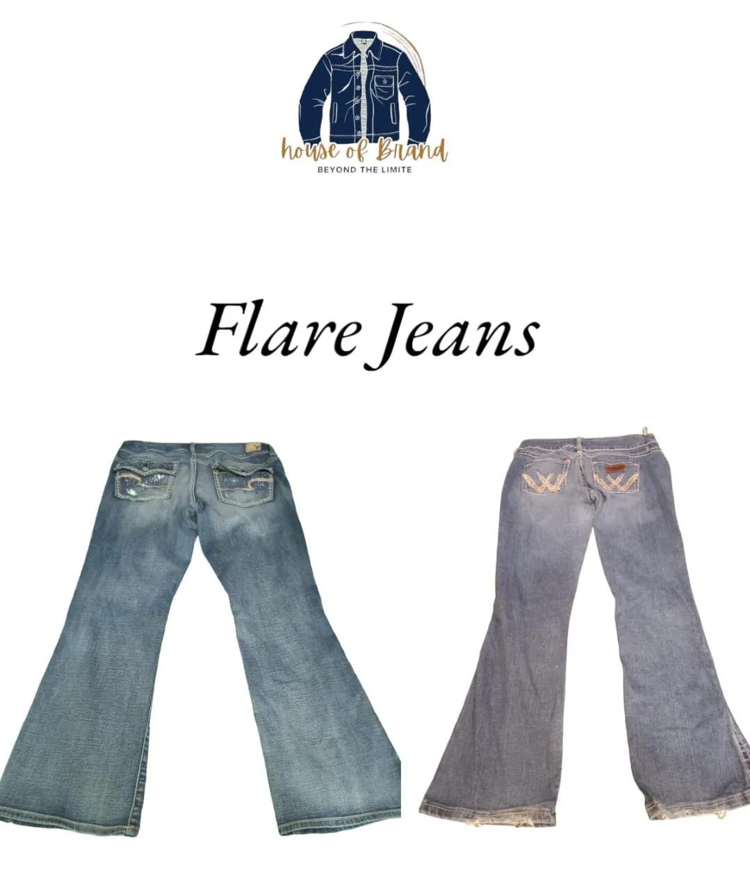 Y2k 2024 grade C Flare jeans